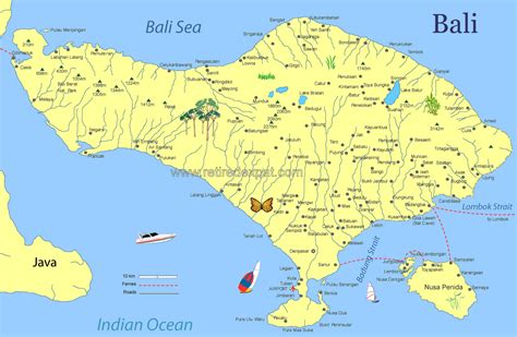 google map bali.